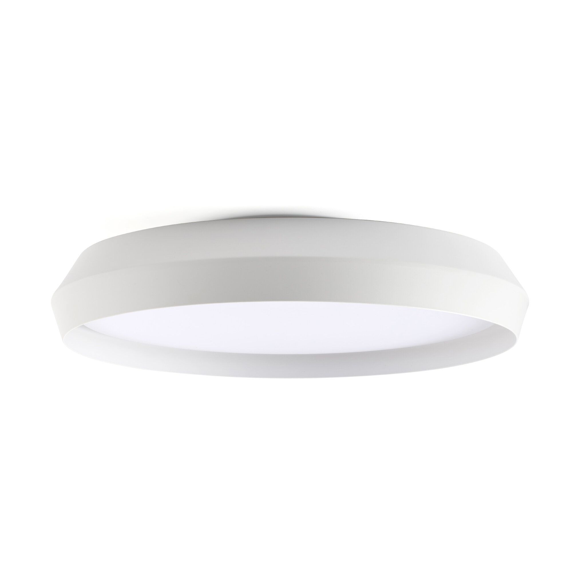 SHOKU 600 Lámpara aplique/plafón blanca/blanca