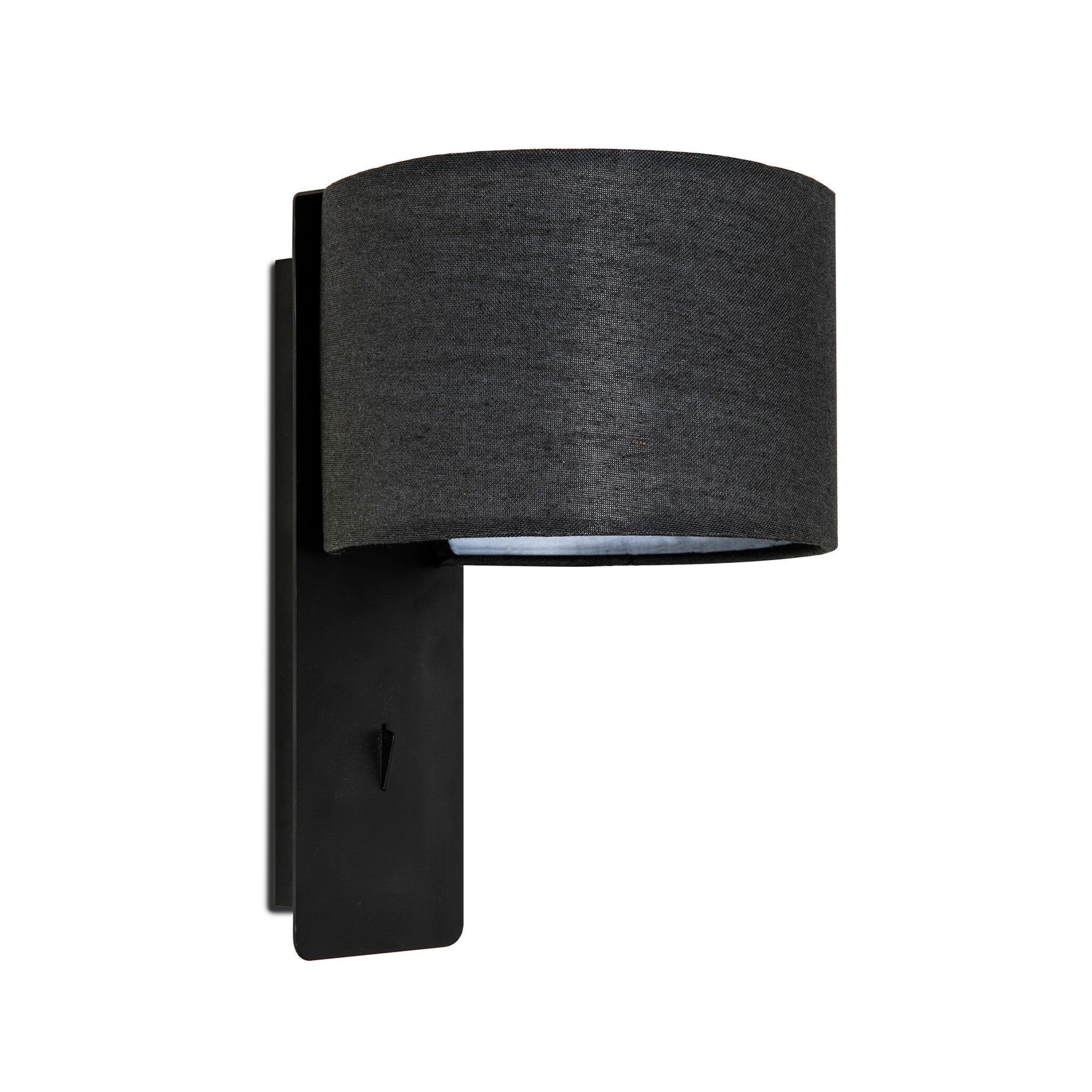 FOLD Lámpara aplique color negra