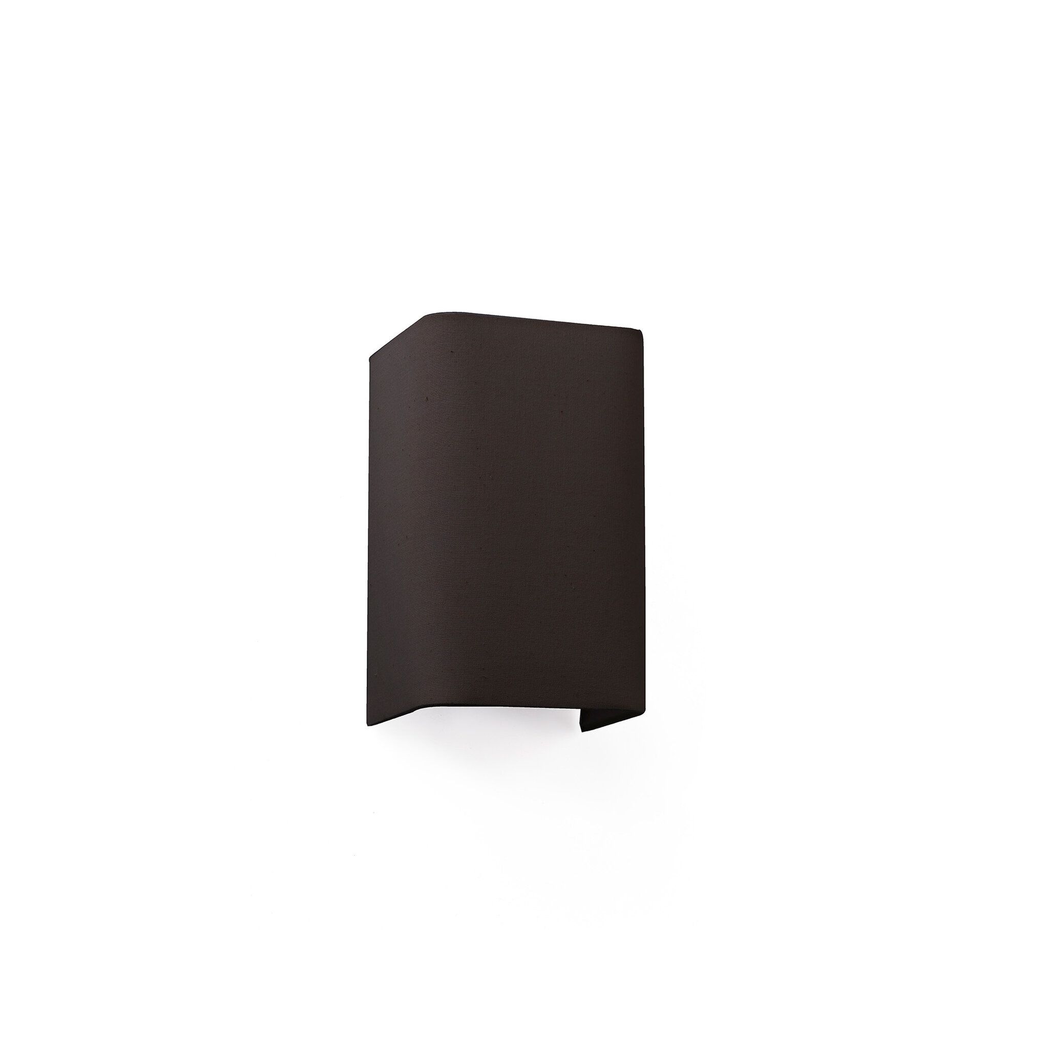 COTTON RCT Lámpara aplique negro vertical 1L