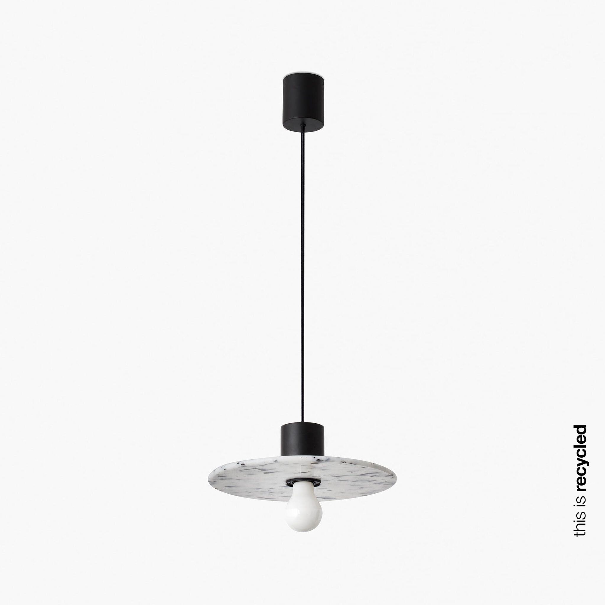 CONFETTI 300 lámpara colgante marmóreo reciclada ø30cm