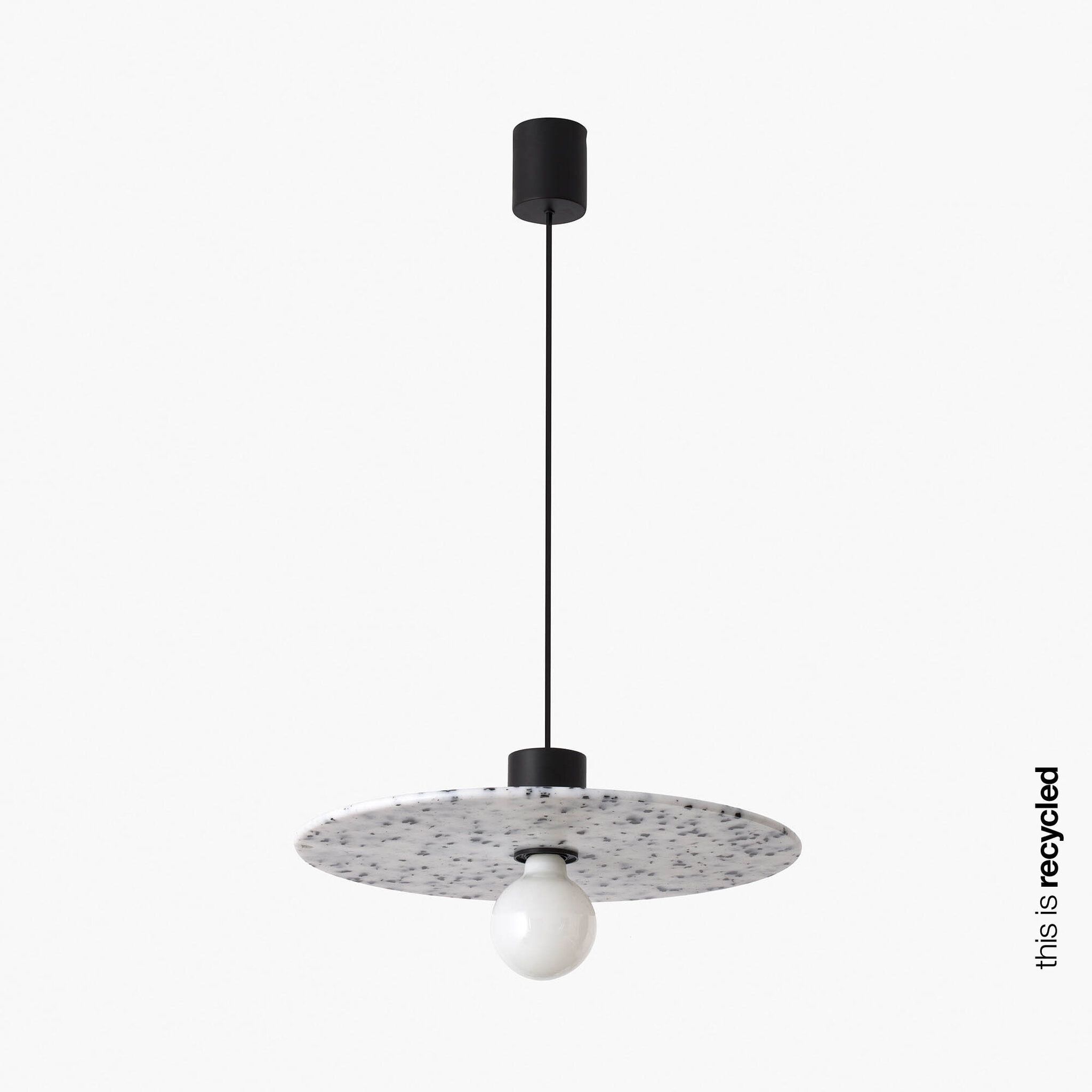 CONFETTI 400 lámpara colgante marmóreo reciclada ø45cm