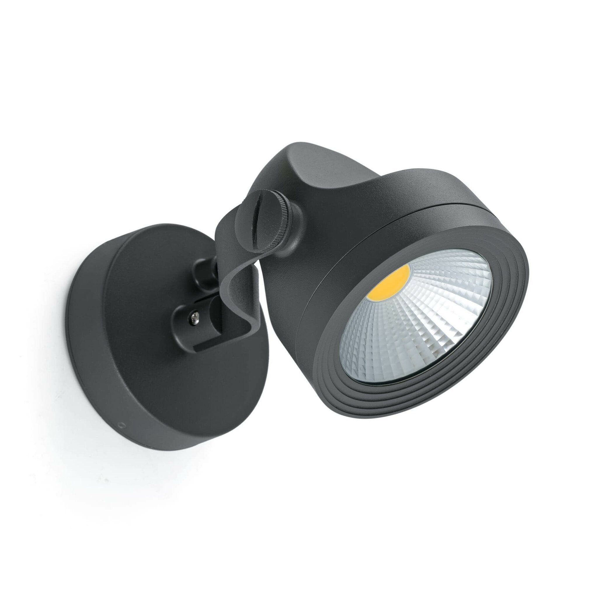 ALFA Lámpara proyector color gris oscuro