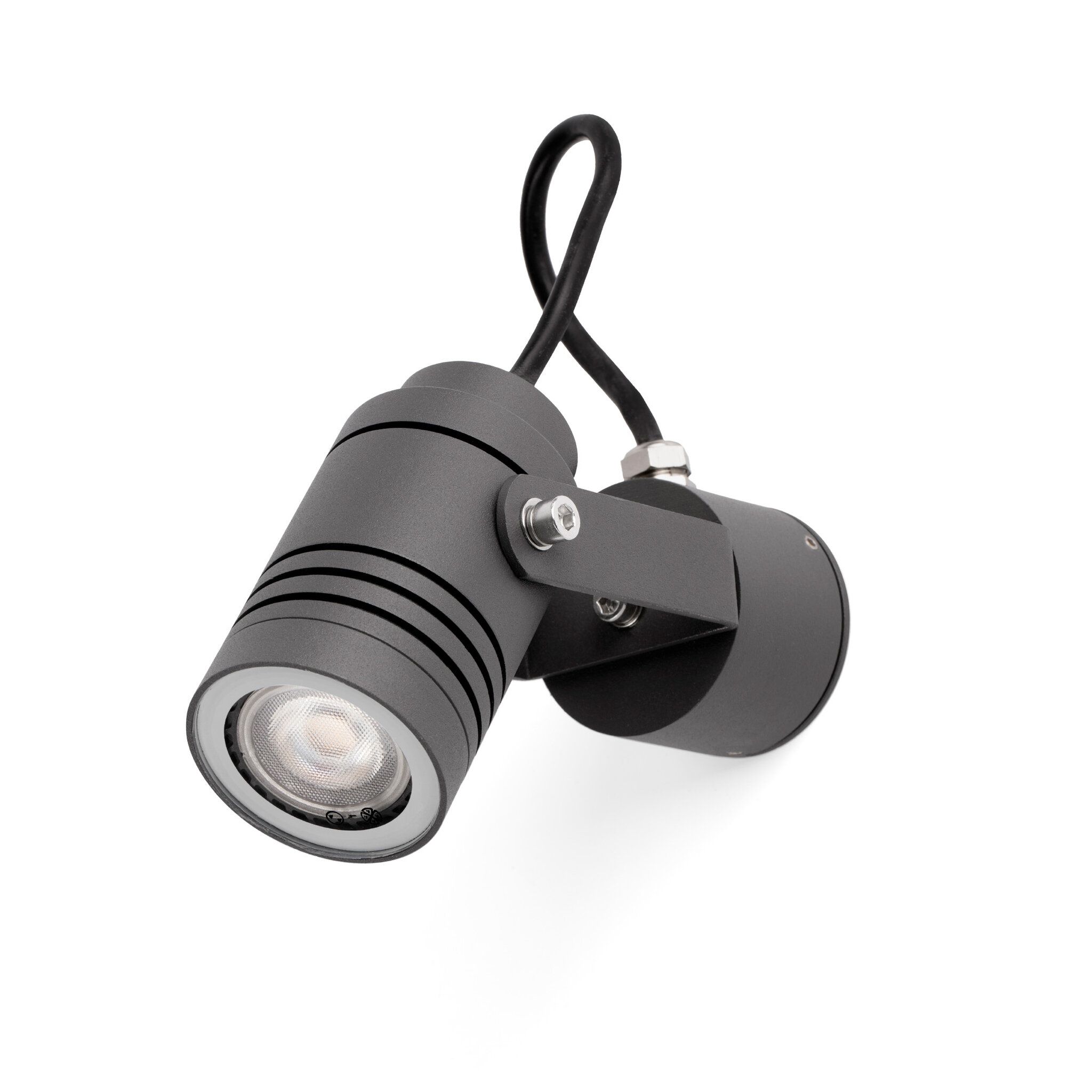 LIT Lámpara proyector color gris oscuro