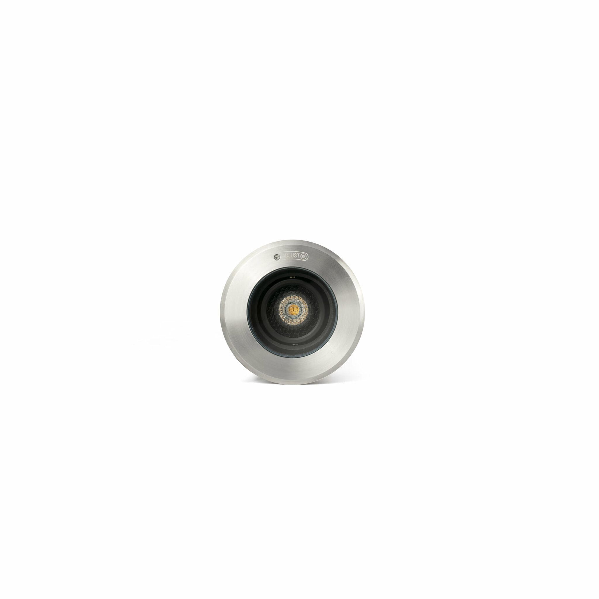 GEISER 80 GU10 Lámpara techo empotrable orientable color gris