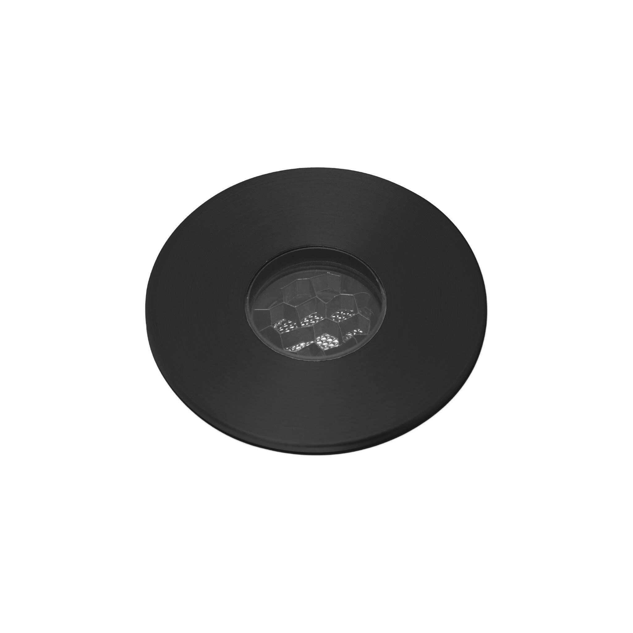 GRUND 37 Lámpara negra empotrable inox 2W