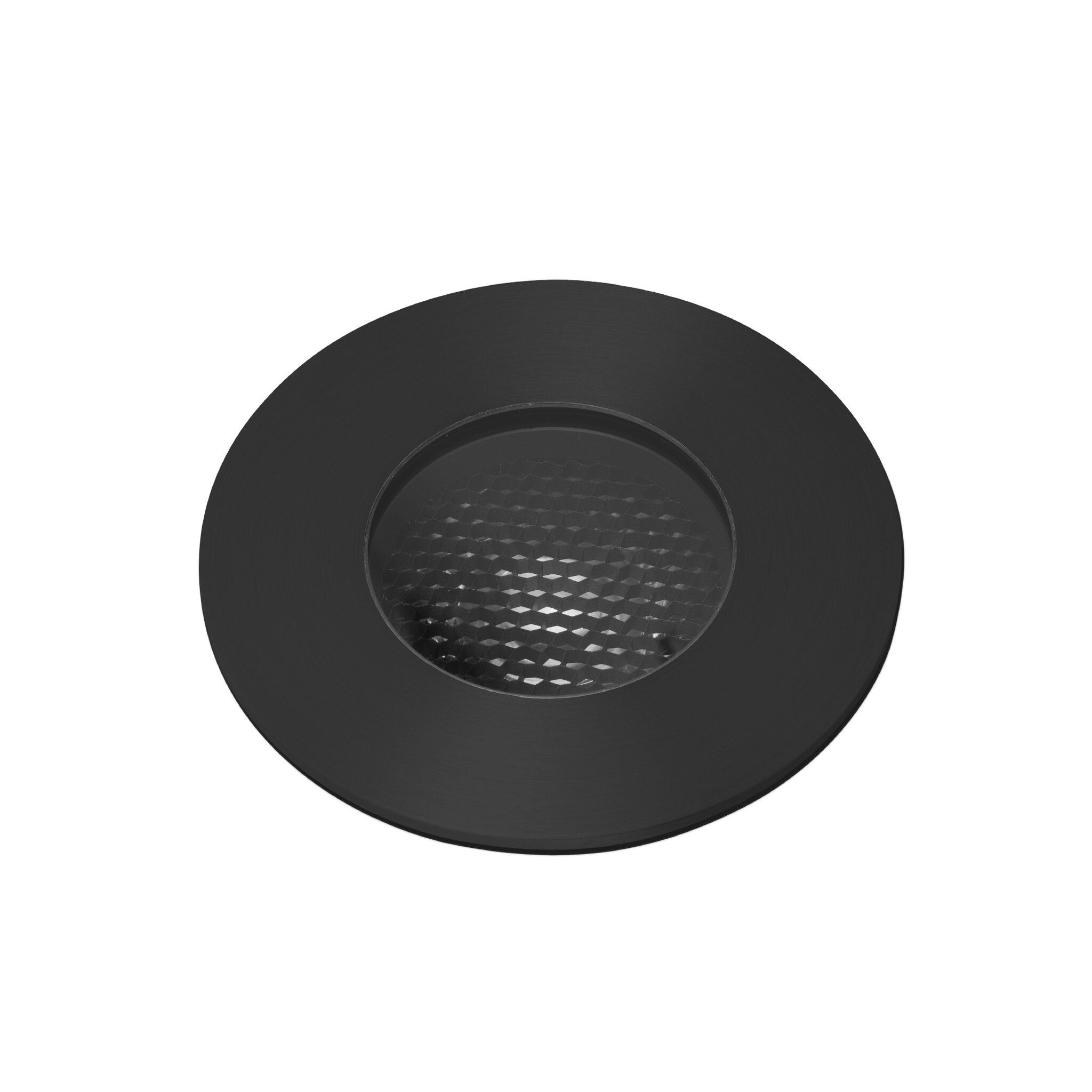 GRUND 92 Lámpara negra empotrable inox 13W