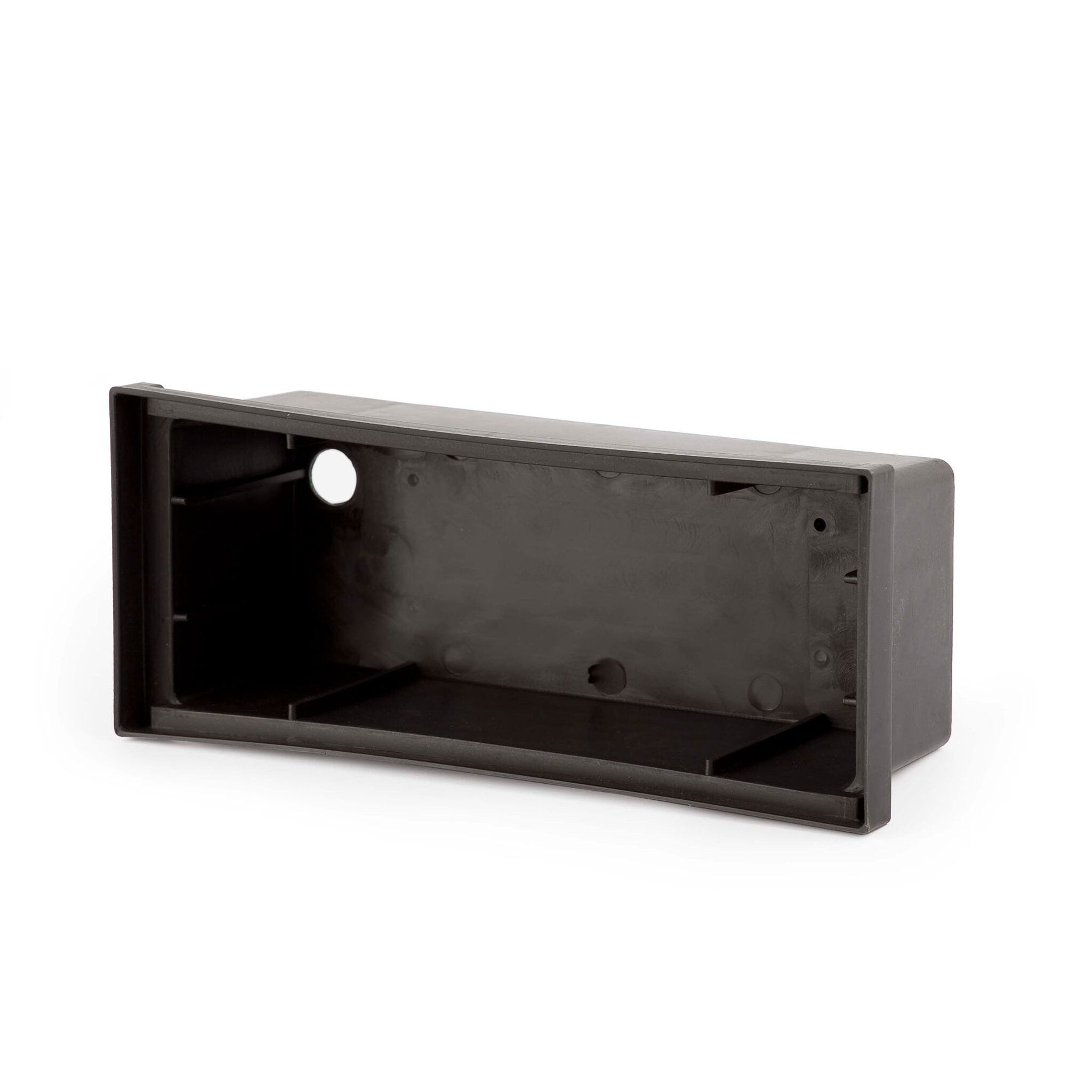 ESCA / LISO Caja para empotrar color negra