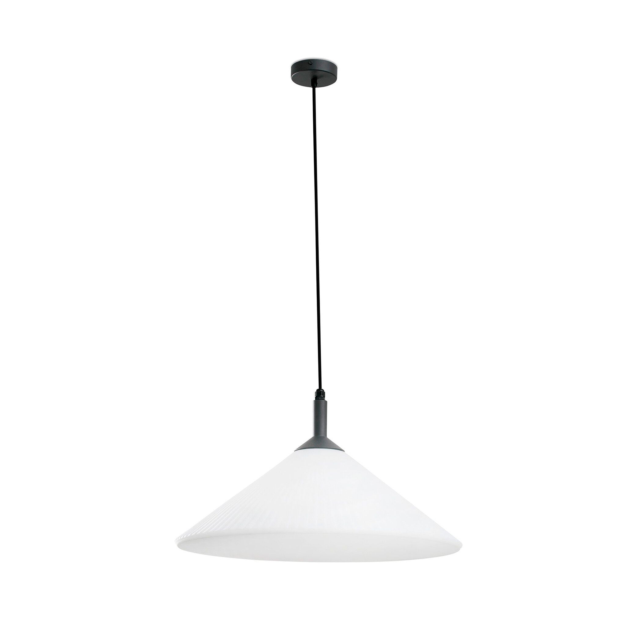SAIGON OUT R55 Lámpara colgante gris/blanco color mate