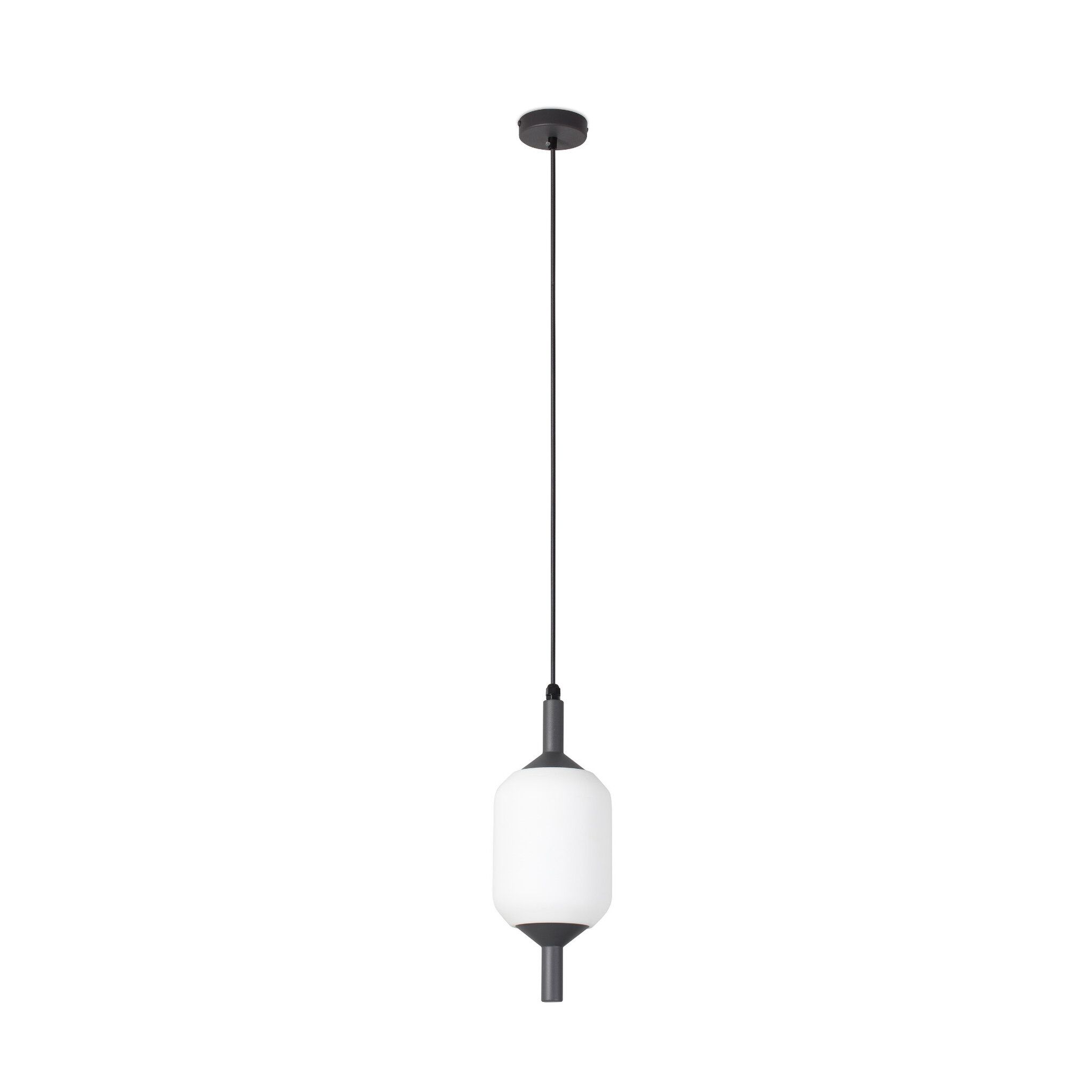 SAIGON OUT R17 Lámpara colgante gris/blanco mate cone cap