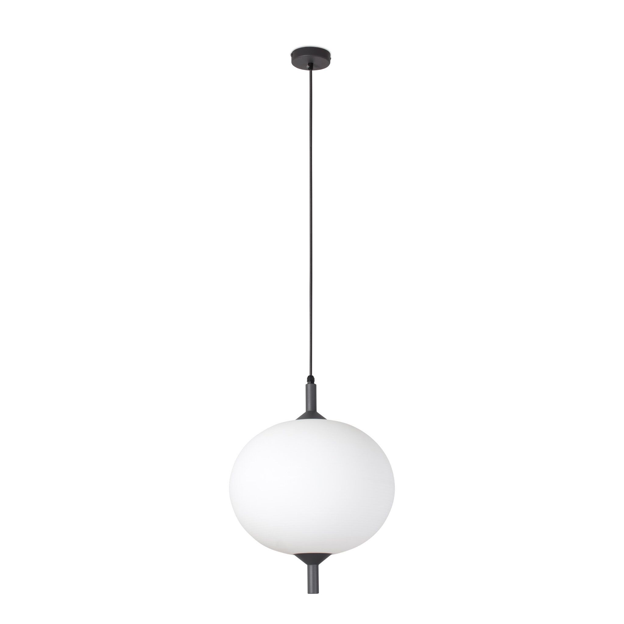 SAIGON OUT R45 Lámpara colgante gris/blanco mate cone cap