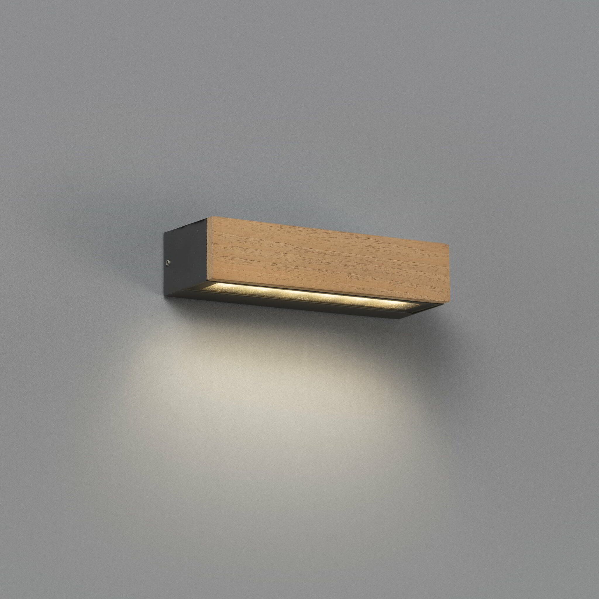 LAKO Lámpara aplique madera