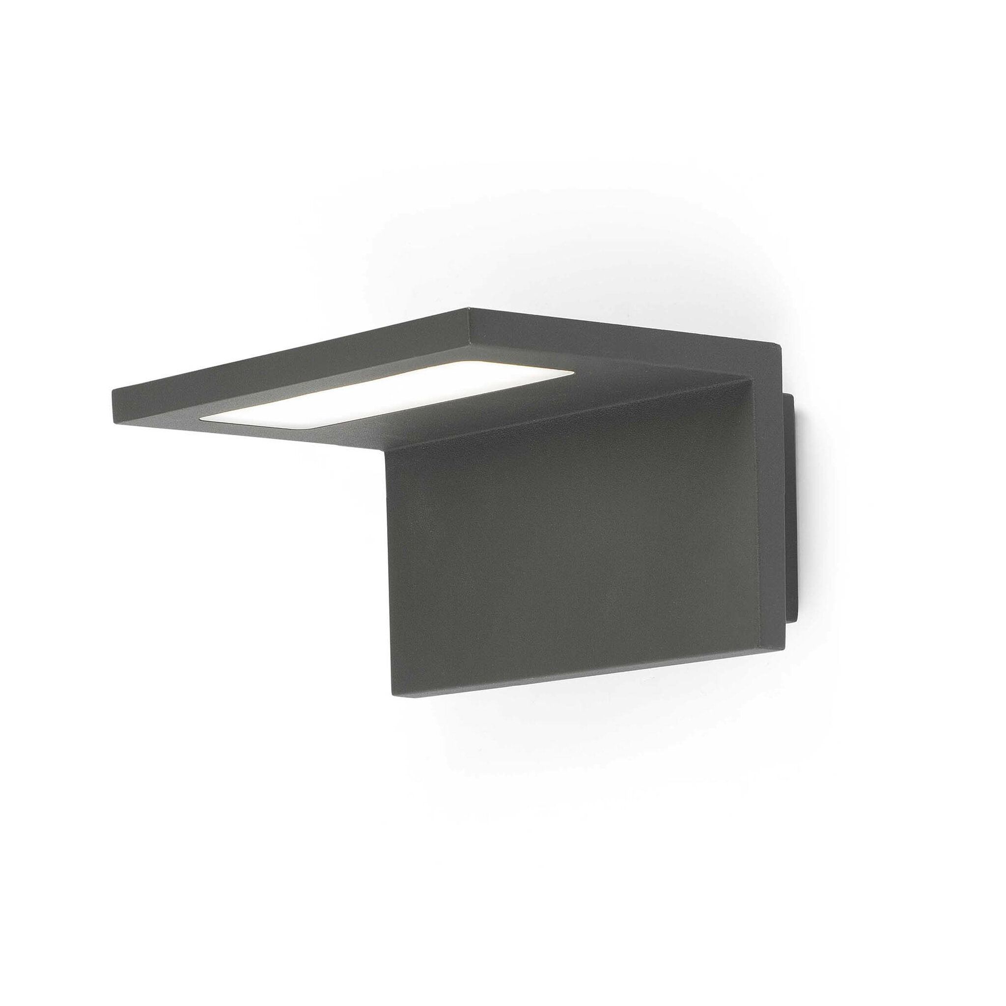 ELE Lámpara aplique color gris oscuro