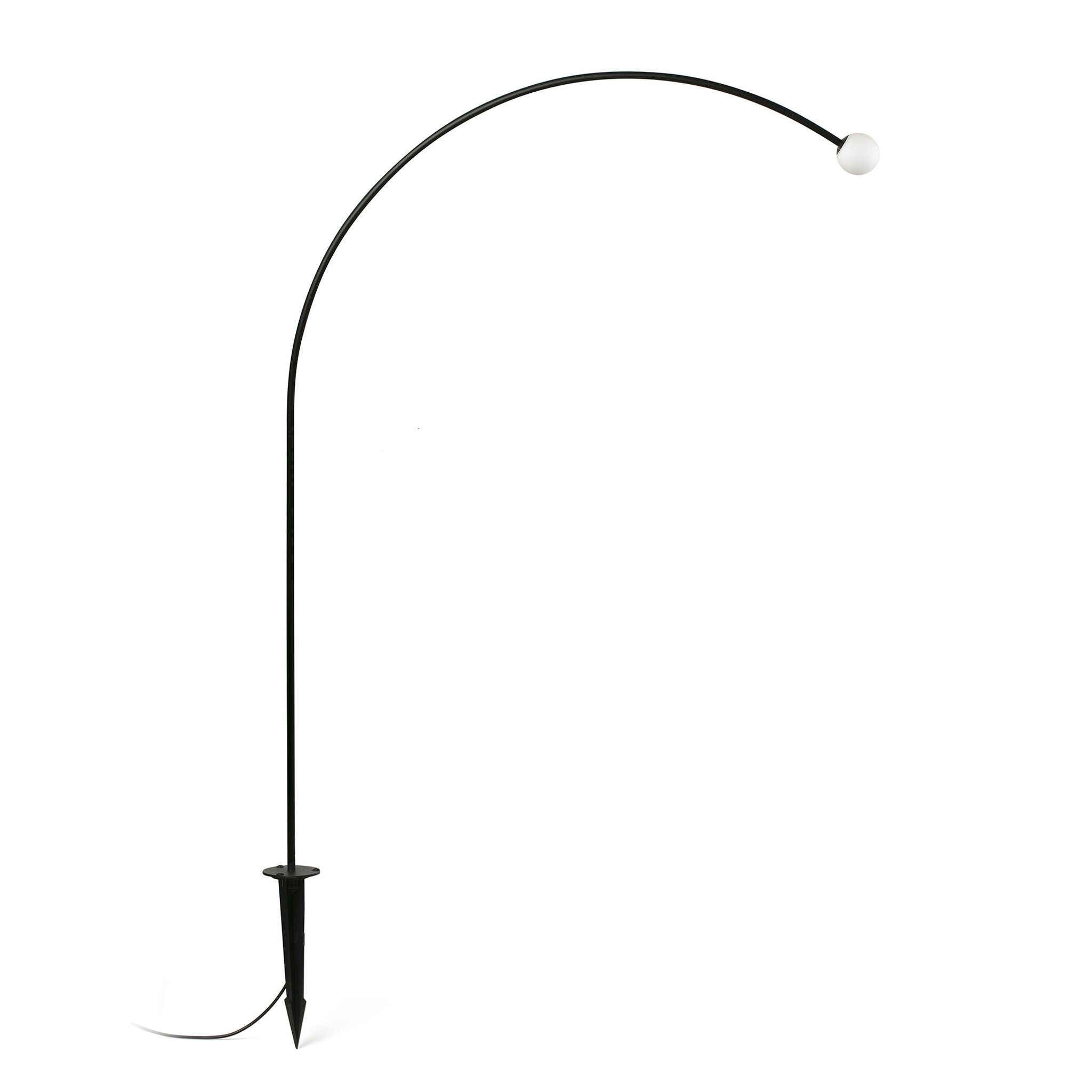 CUCA 1193 Lámpara estaca negra 24V