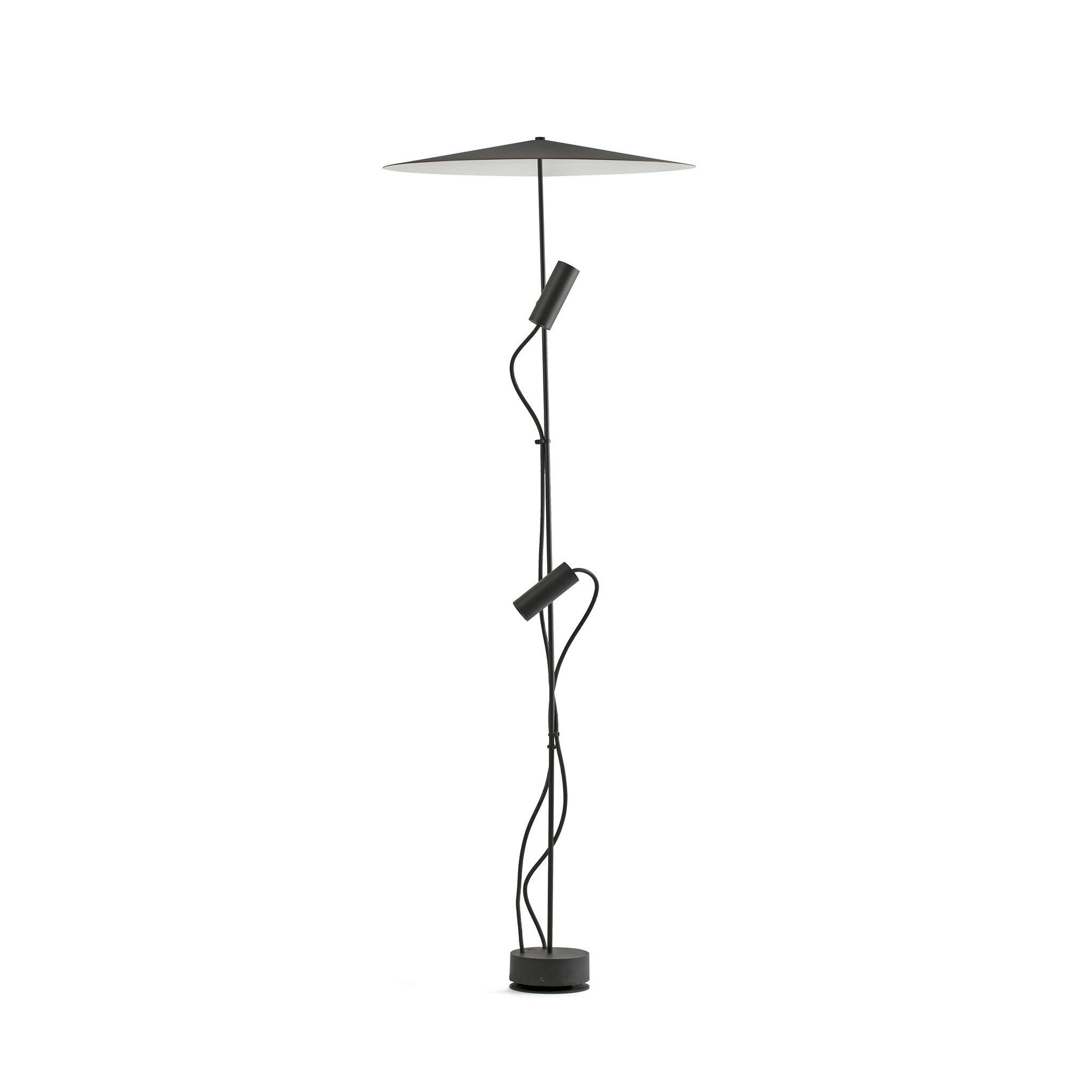 CLAP 1266 Baliza negra 2x6W 3000K 38º con pantalla