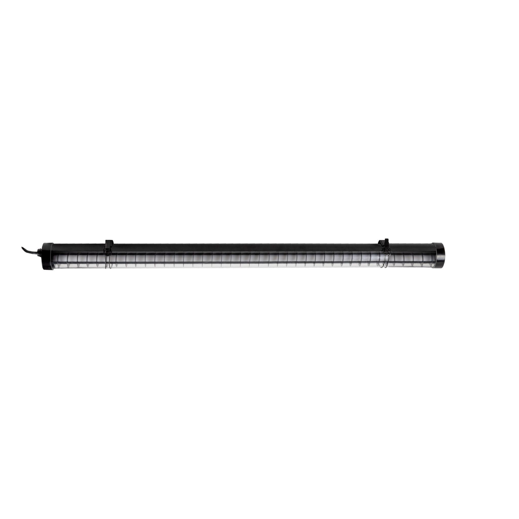 SCUBA LOUVER 1200 Lámpara plafón negra 36W
