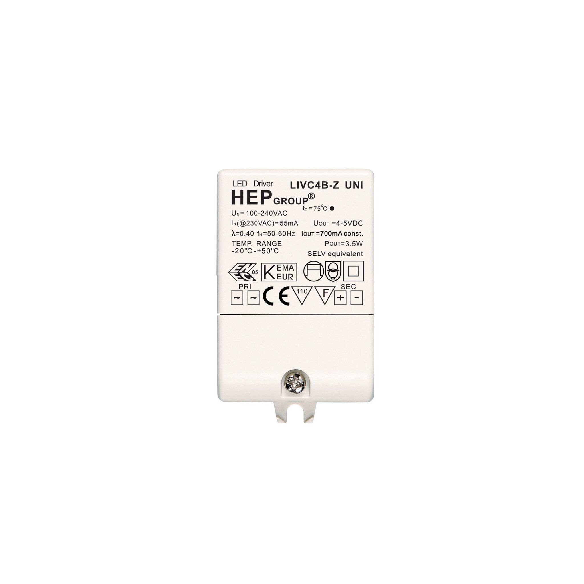 Driver 6-9W 200mA 100-240V