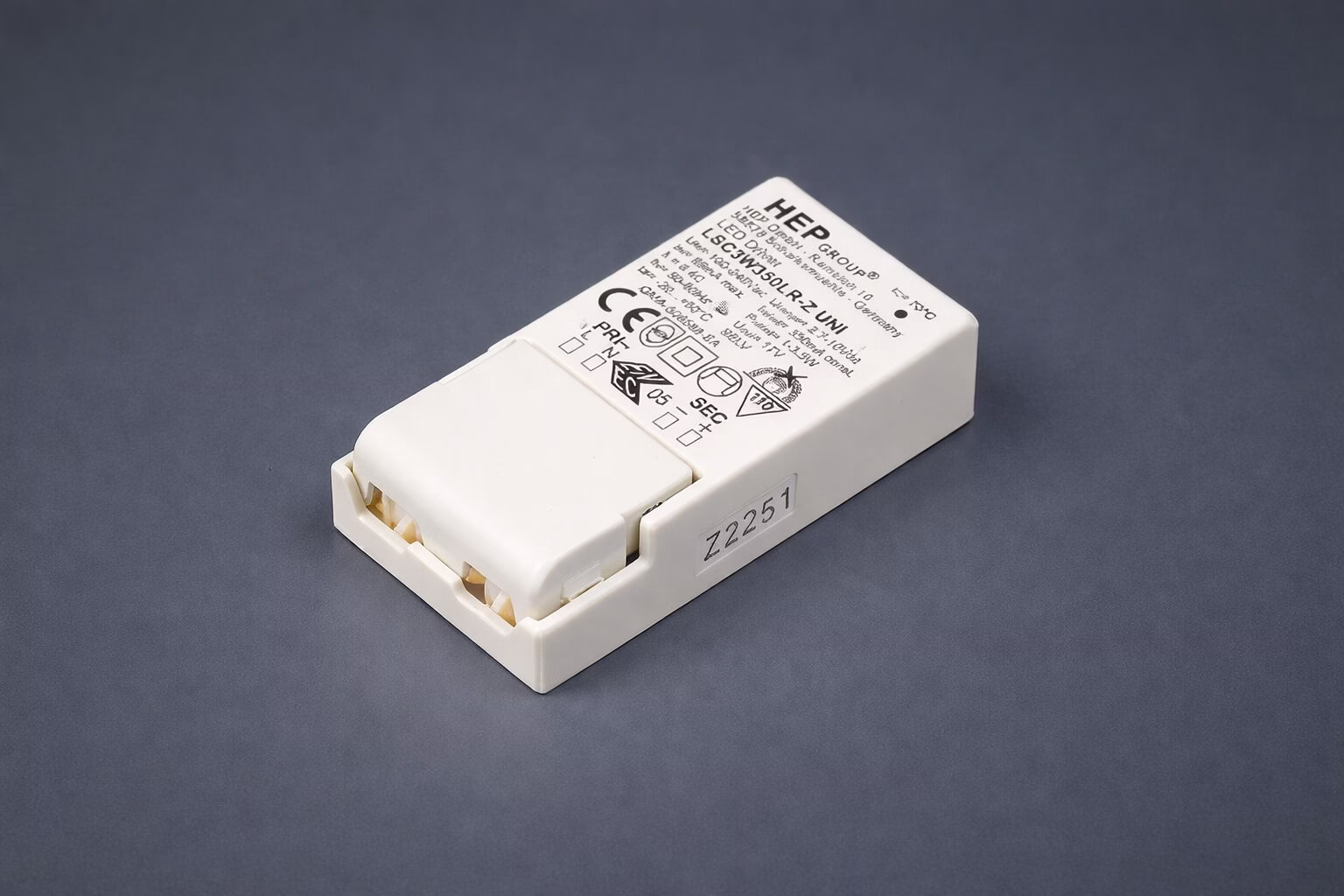Driver 1 - 3W 350mA 2,7-10VDC