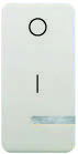 Tecla estrecha interruptor bipolar con difusor