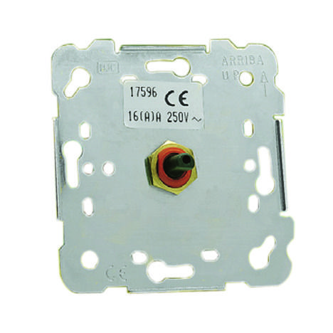 Conmutador rotativo 16A 16 a 250 v~ de 4 posiciones. de 3 circuitos conexión por faston 6.3 x 0.8 mm mecani
