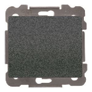 Tapa ciega negro color antracita