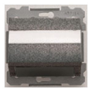 Base multiple para conectores informaticos negro color antracita