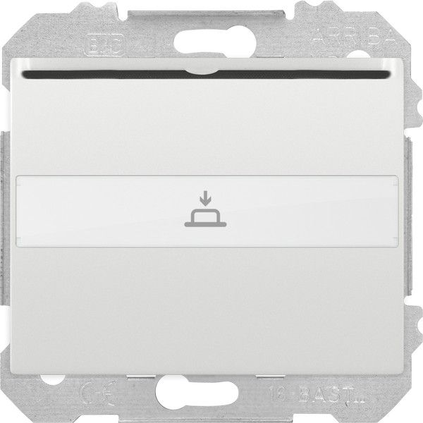 Interruptor - conmutador para tarjeta con indicador luminoso 1 microrruptor blanco 10 (1.5) a