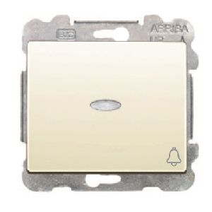 Pulsador "timbre" señalizador luminoso 10 a 250 v~