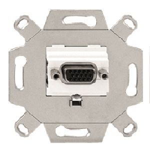 Conector vga blanco longitud máxima del cable 30 m.(en función del tipo de cable) emborme por tornill