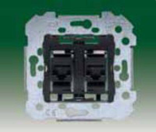 Doble rj45 cat6. garras