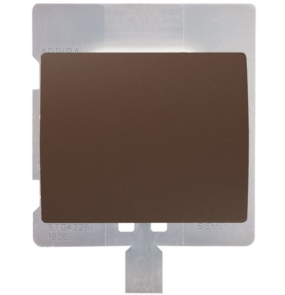 Tecla simple IP44. chocolate