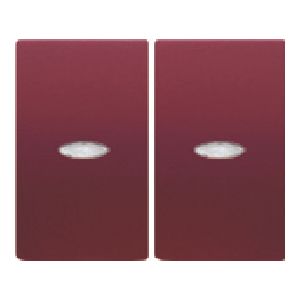 Juego teclas doble interruptor /doble conmutador con difusor