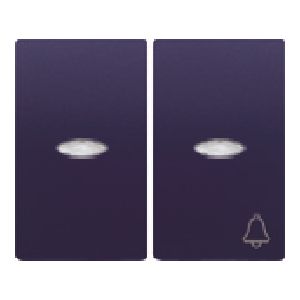 Juego teclas conmutador - pulsador con difusor