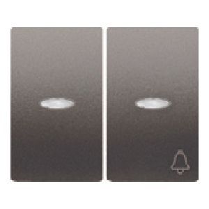 Juego teclas conmutador - pulsador con difusor