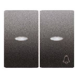 Juego teclas conmutador - pulsador con difusor
