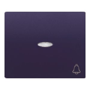 Tecla pulsador timbre con difusor