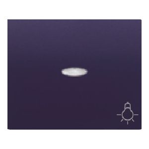 Tecla pulsador luz con difusor