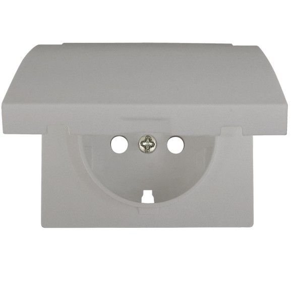 Tapa articulada base enchufe seguridad aluminio mercurio