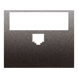 Tapa un conector rj11 o rj45 con portaetiquetas