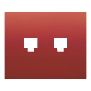 Tapa para adaptador doble (rj11-rj45)