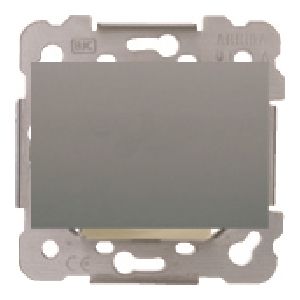 Tapa ciega + bastidor gris sombra
