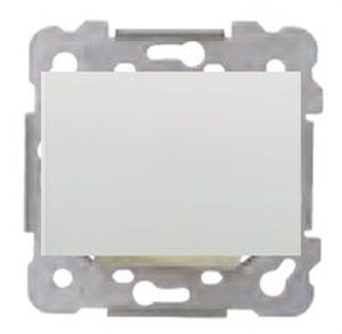 Tapa ciega + bastidor + garras color plata luna