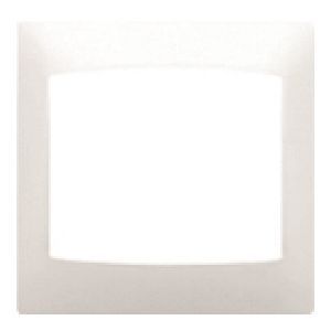 Placa tarjetero temporizado color blanco