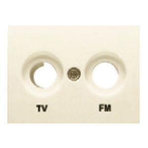 Tapa tv-fm color beige