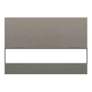 Tecla con difusor portaetiquetas gris sombra