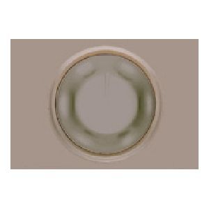 Tapa con boton para regulador color plata luna