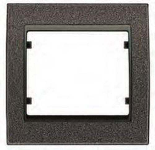 Marco de 2 elementos horizontal marron mocca cosso