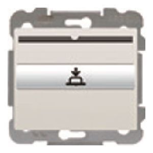 Interruptor -conmutador tarjetero 1 microrruptor blanco perla mabe 10 (1.5) a 250 v~ con lámpa