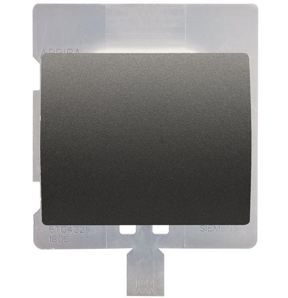 Tecla simple IP44 antracita cosso