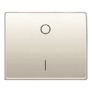 Tecla interruptor bipolar color blanco perla mabe