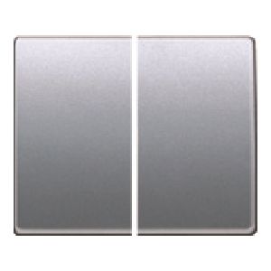 Juego teclas doble interruptor /doble conmuta alumino prusia
